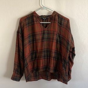 Madewell XS V-Neck Shirt